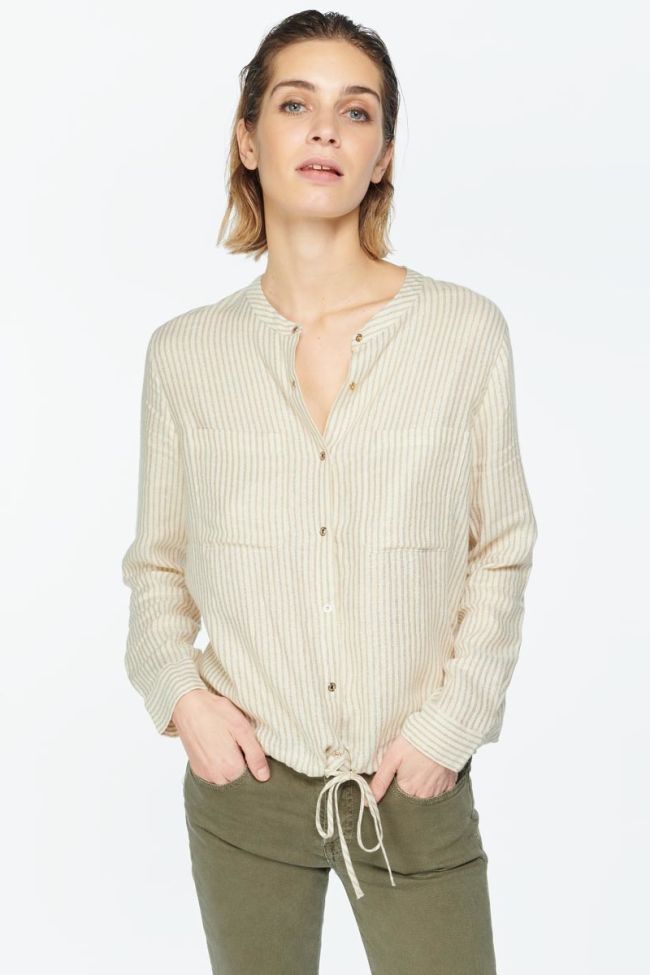 Chemise Carmen crème