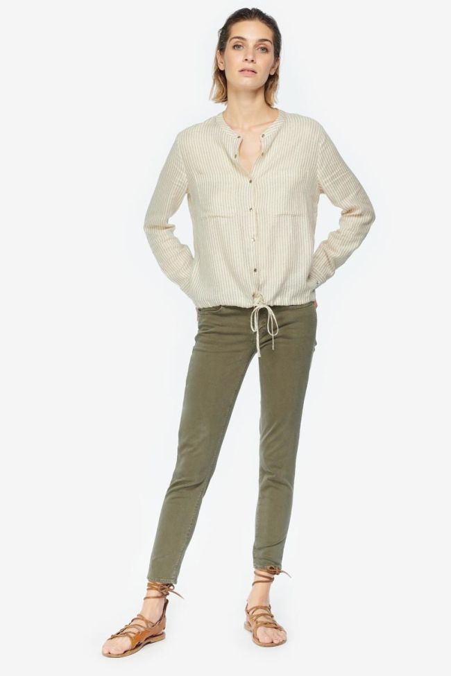 Chemise Carmen crème