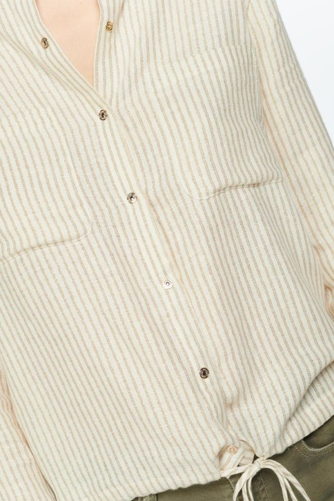 Chemise Carmen crème