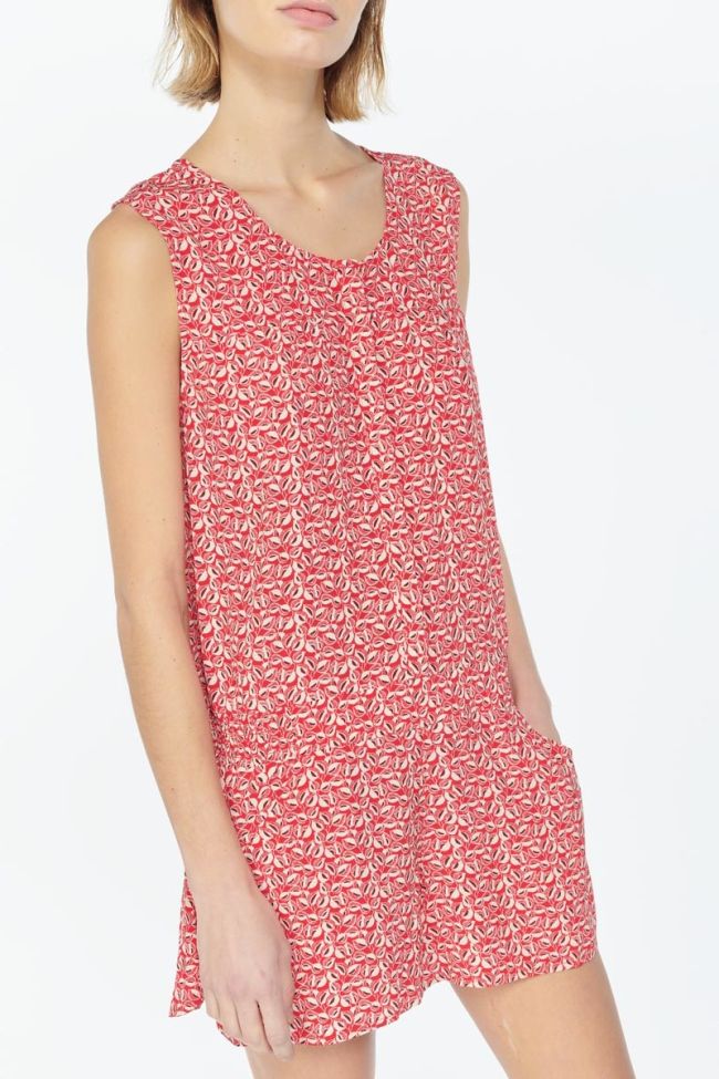 Combi-short Delia rouge