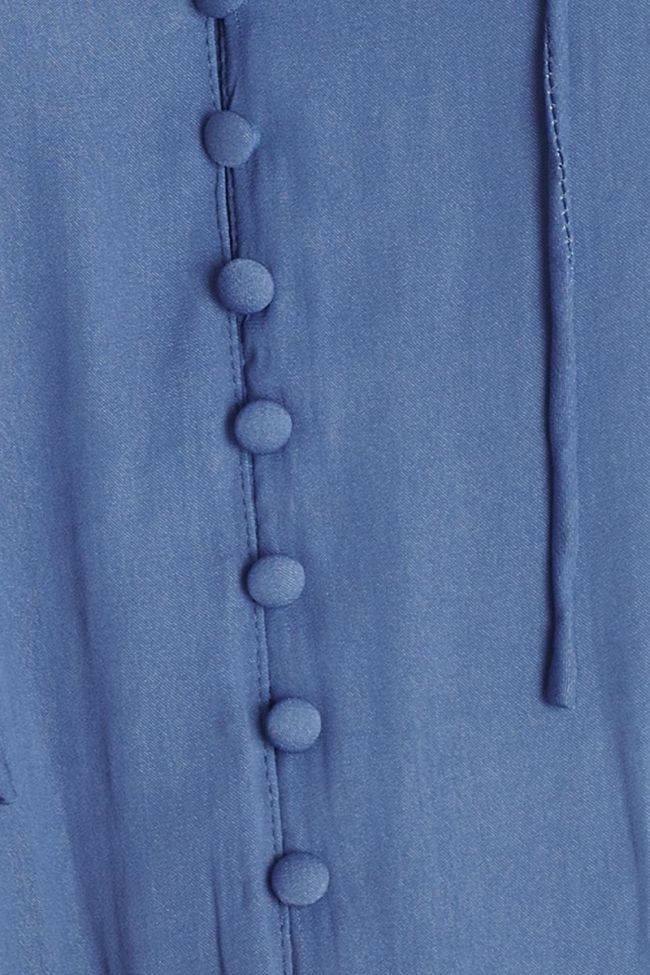 Top Laure bleu lavande