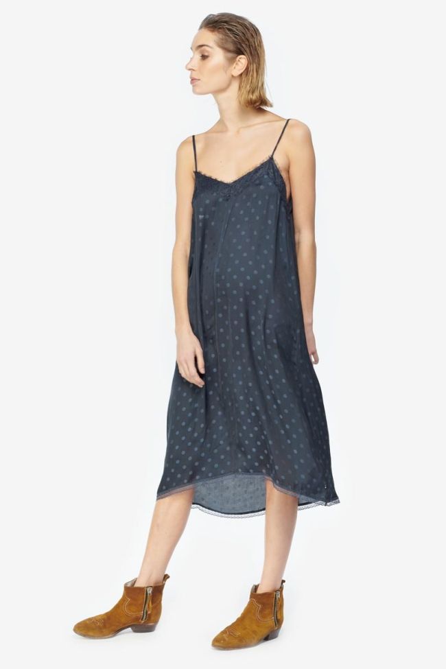 Robe Milos bleue-grise