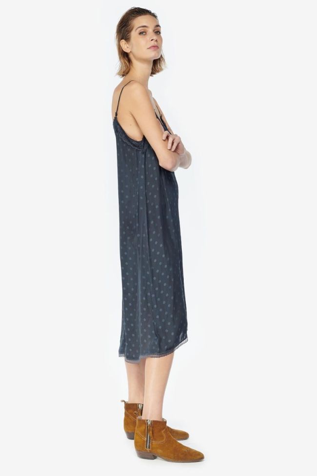 Robe Milos bleue-grise