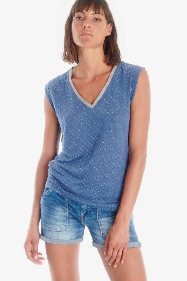 T-shirt Odile bleu