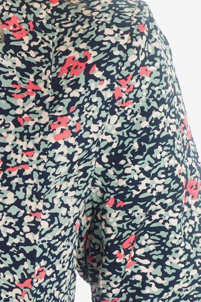 Veste Surya amande à motif floral