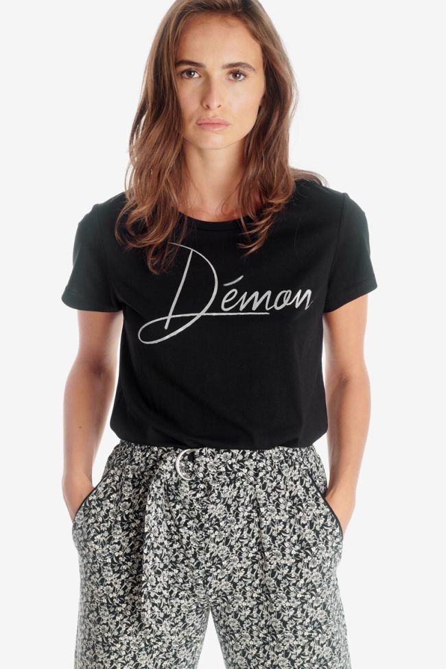 T-shirt Talia noir 