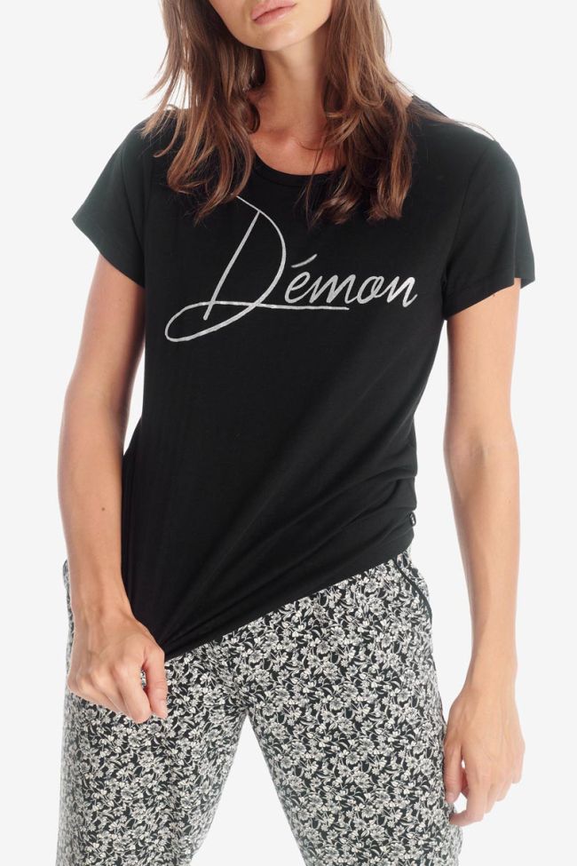 T-shirt Talia noir 