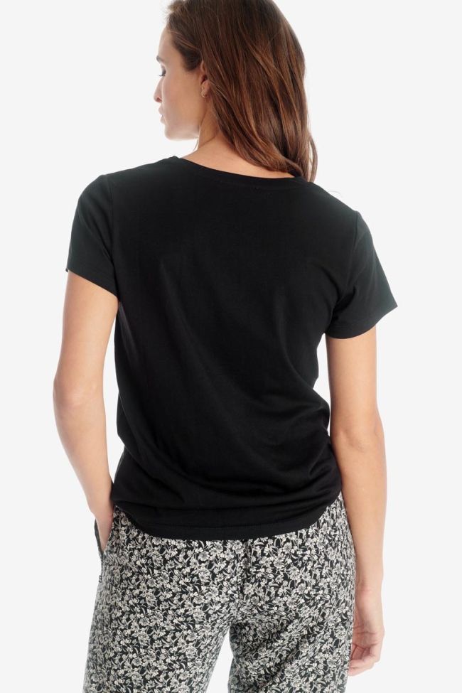 T-shirt Talia noir 