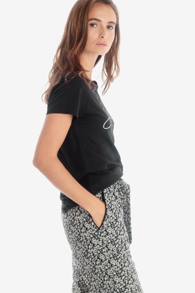T-shirt Talia noir 