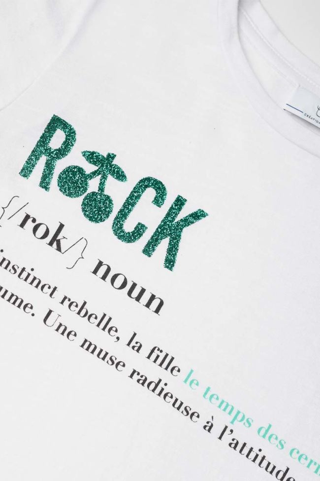 T-shirt Annelise blanc