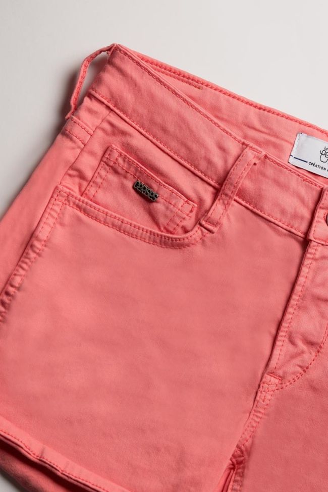 Short Col3 en jeans rose