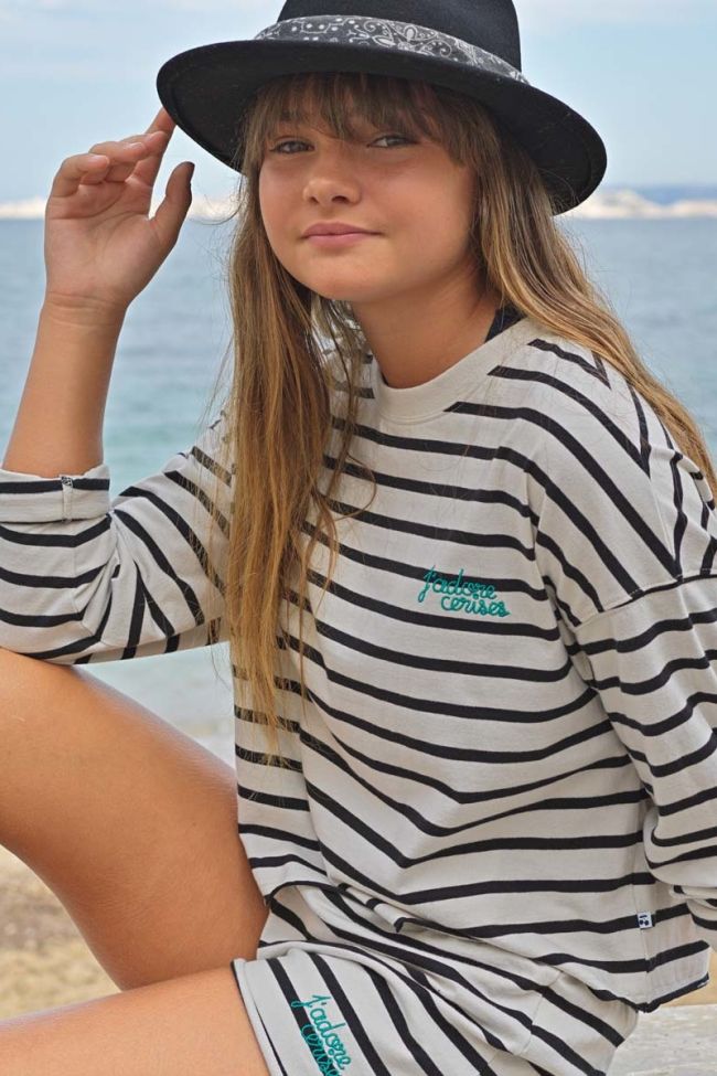 Marinière Maryngi marine et blanche