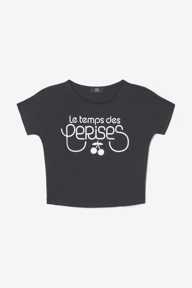 T-shirt Musgi noir imprimé