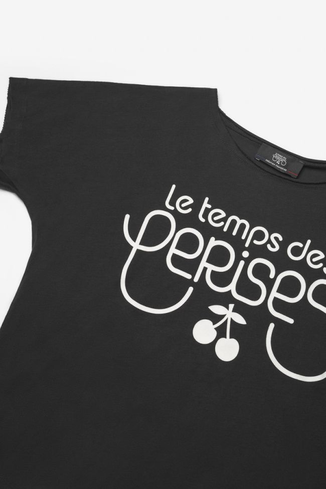 T-shirt Musgi noir imprimé