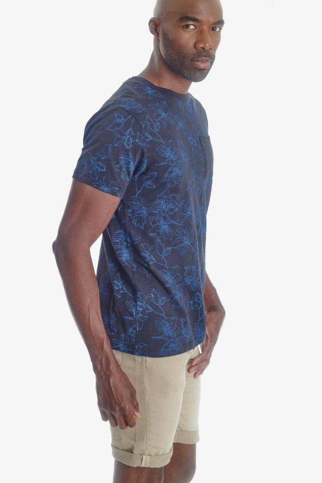 T-shirt Clift bleu foncé