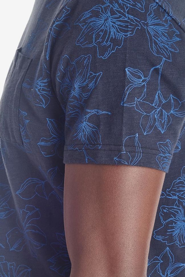 T-shirt Clift bleu foncé