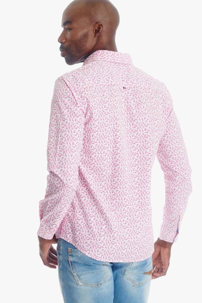 Chemise Daner blanche et rose