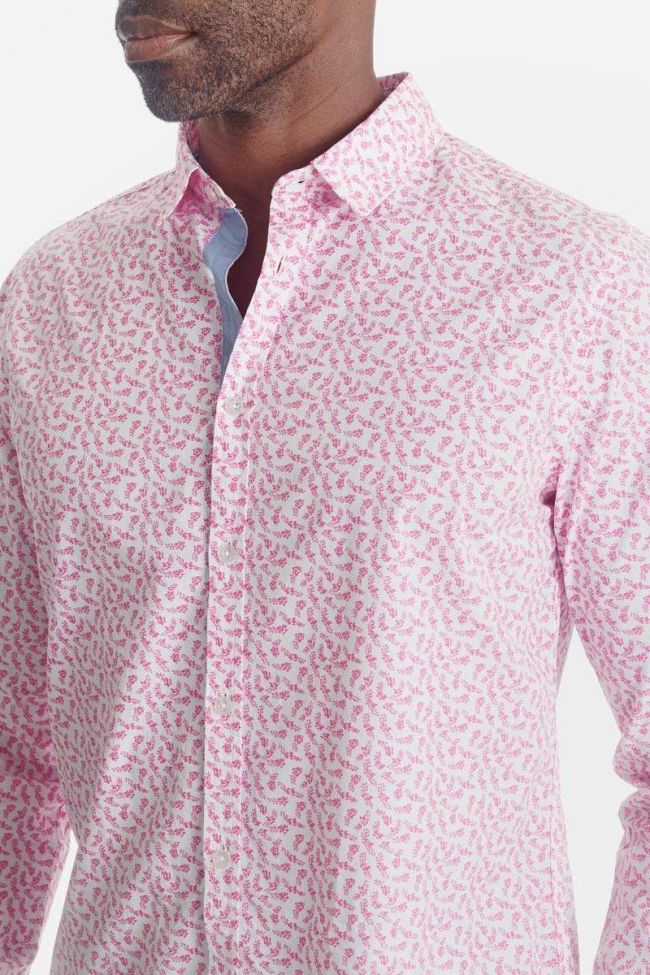 Chemise Daner blanche et rose