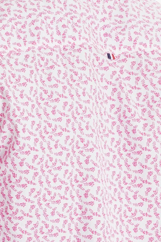 Chemise Daner blanche et rose
