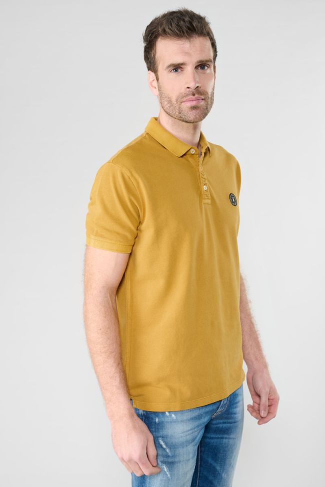 Polo Dylon jaune moutarde