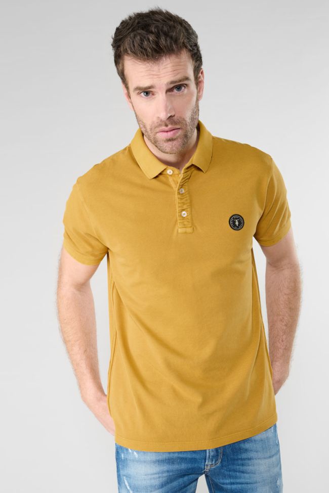 Polo Dylon jaune moutarde