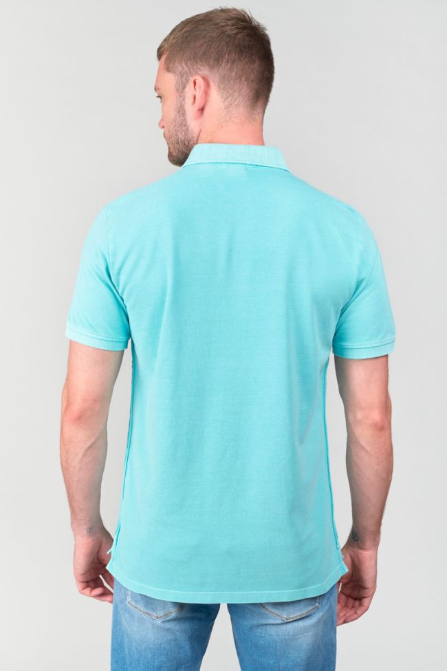 Polo Dylon bleu turquoise