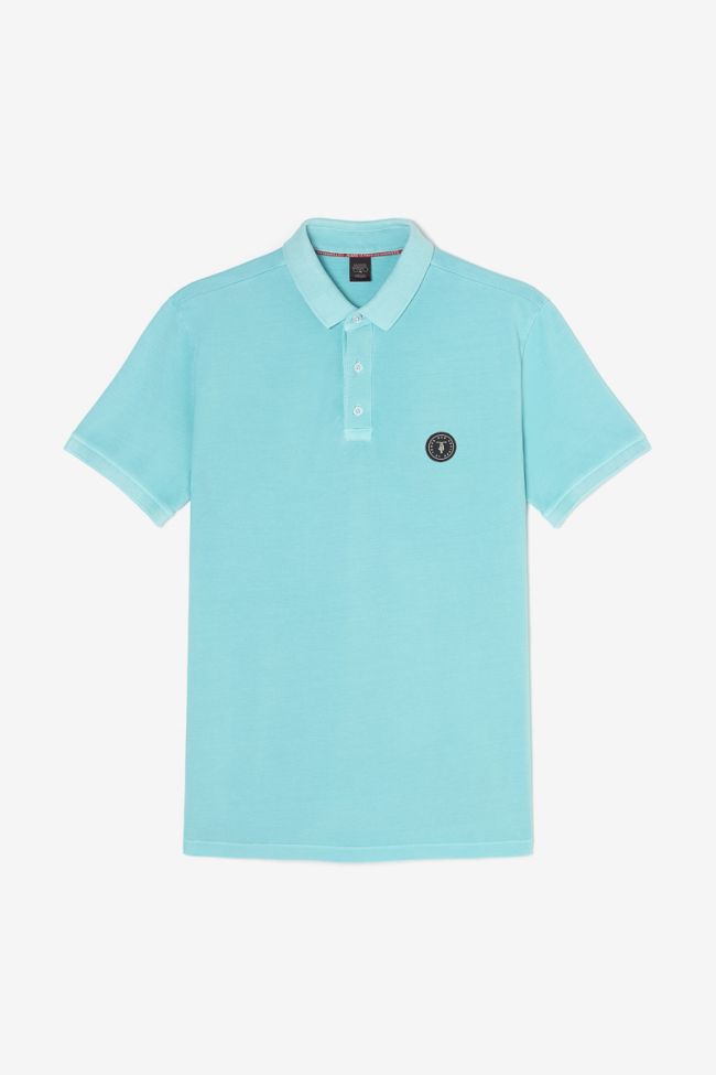 Polo Dylon bleu turquoise