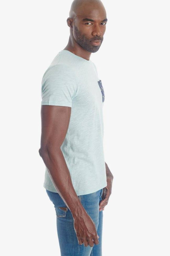 T- shirt Pilas bleu clair