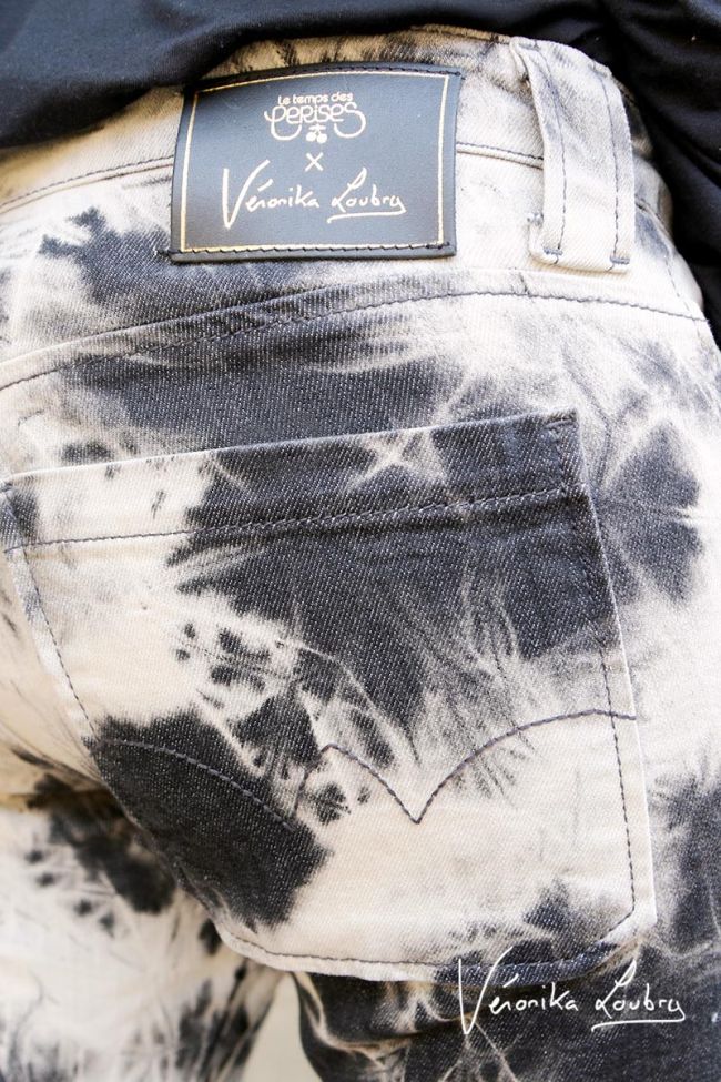 Leon jeans 200/43 boyfit tie and dye by Véronika Loubry