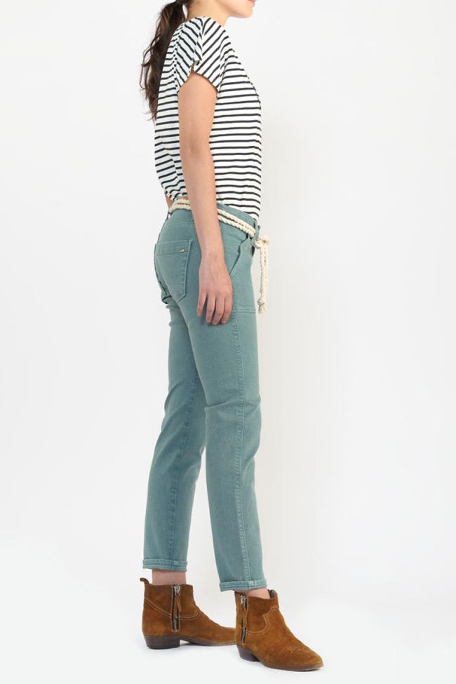 Ezra2 200/43 boyfit jeans vert d'eau