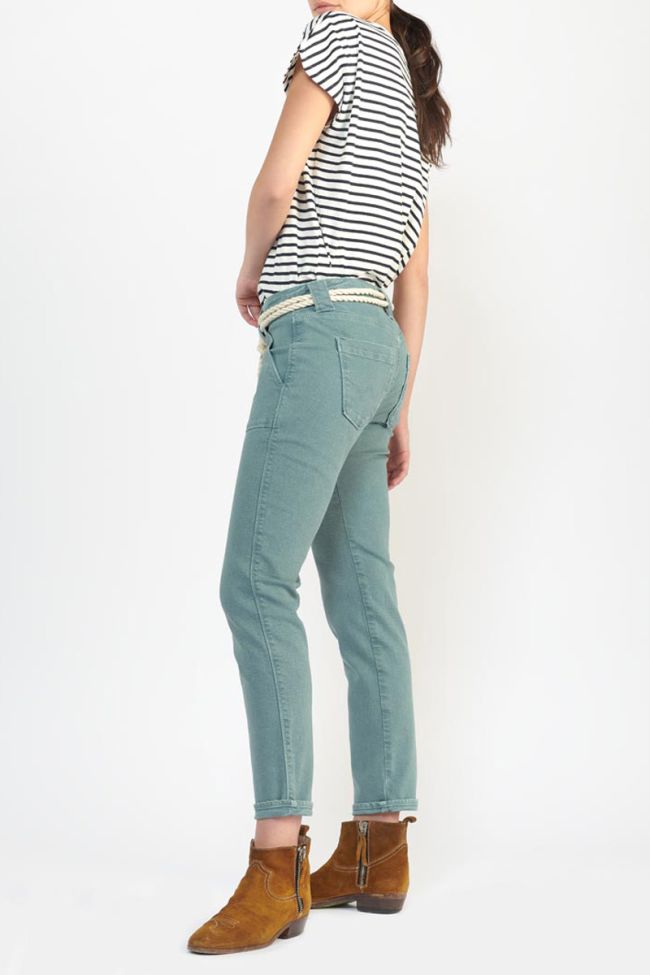Ezra2 200/43 boyfit jeans vert d'eau