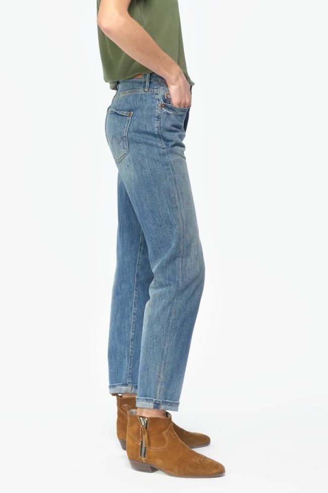 Basic 400/18 mom regular jeans bleu N°4 