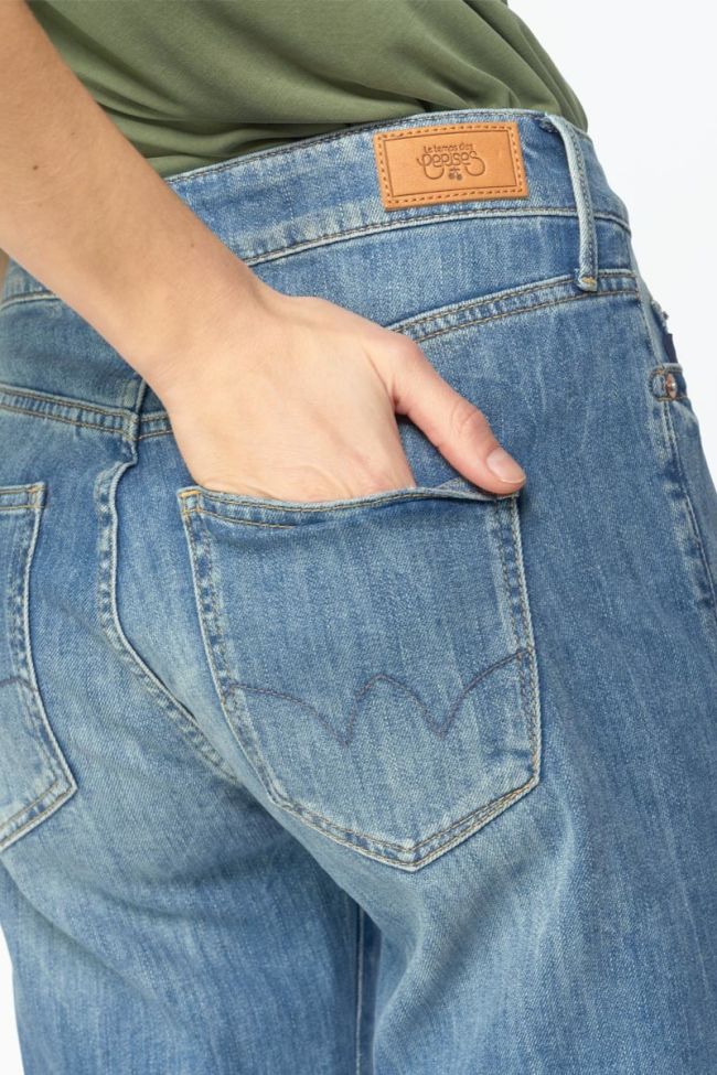 Basic 400/18 mom regular jeans bleu N°4 