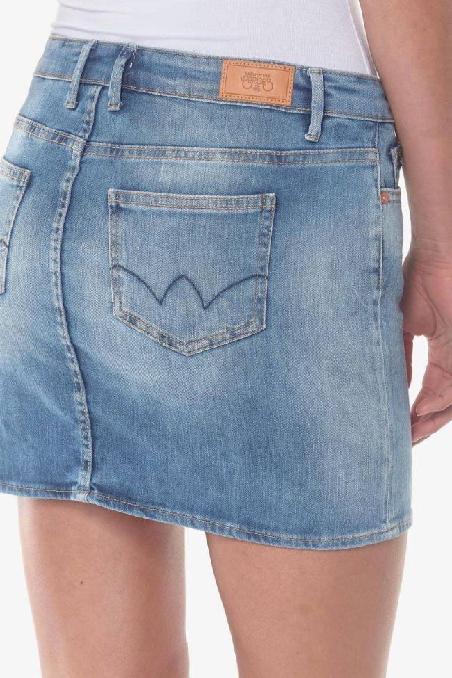 Jupe en jeans Baki bleue