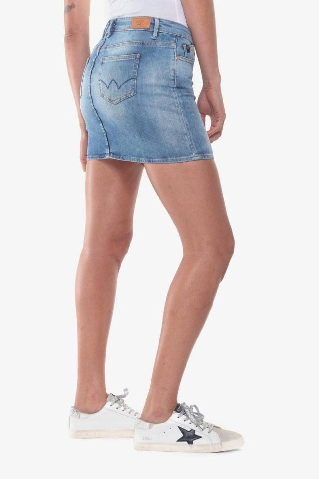 Jupe en jeans Baki bleue