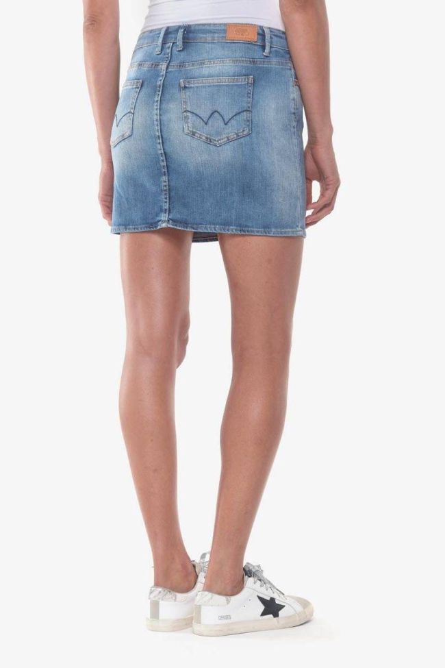 Jupe en jeans Baki bleue