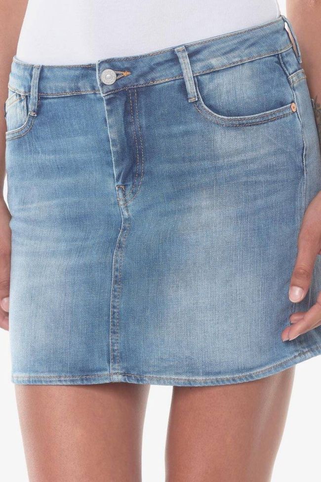Jupe en jeans Baki bleue