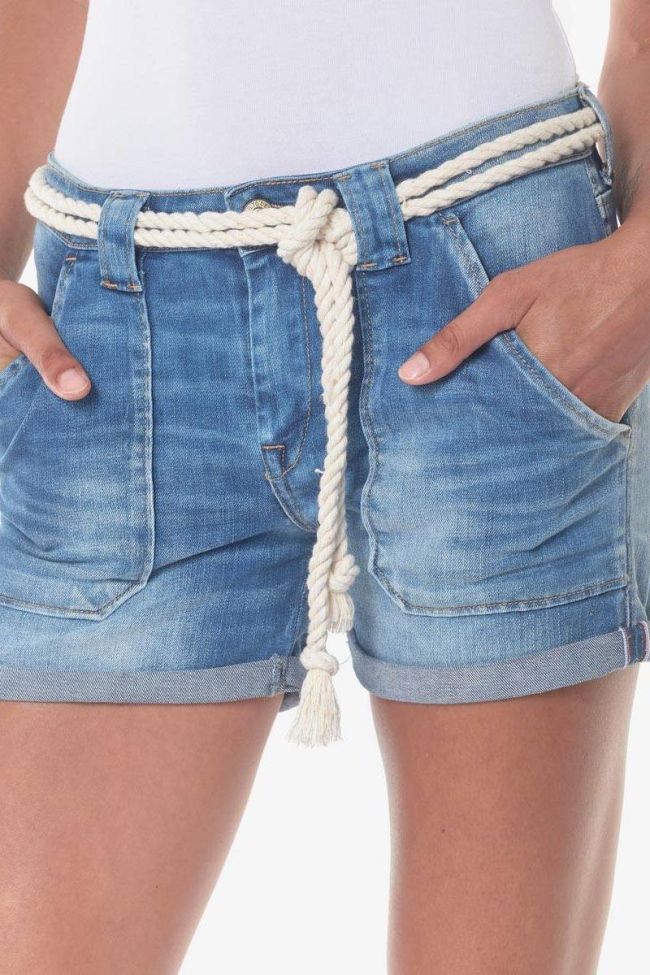 Short en jeans Bloom 3 bleu