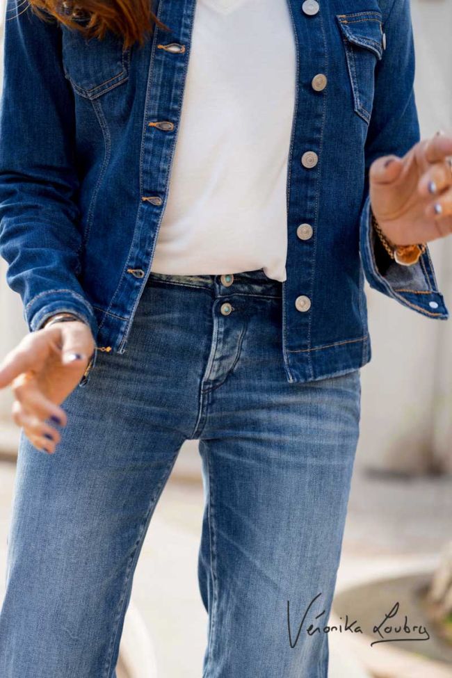 Jazz flare by Véronika Loubry jeans bleu N°2