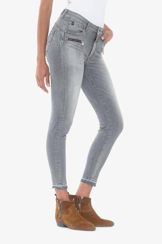 Dado pulp slim taille haute 7/8 ème jeans gris N°3 