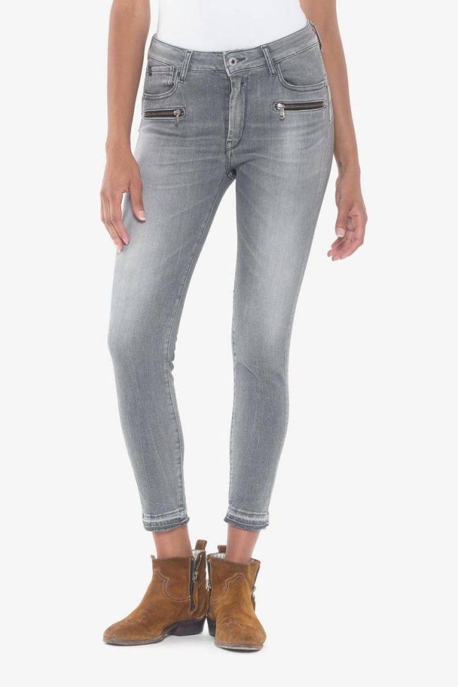 Dado pulp slim taille haute 7/8 ème jeans gris N°3 