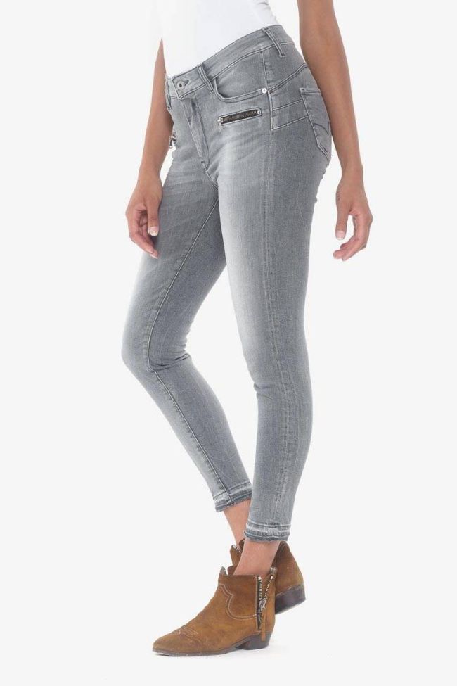 Dado pulp slim taille haute 7/8 ème jeans gris N°3 