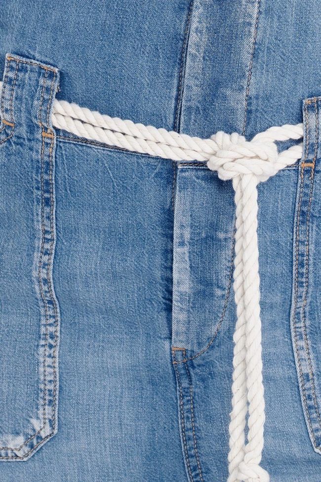 Salopette en jeans bleu Desk