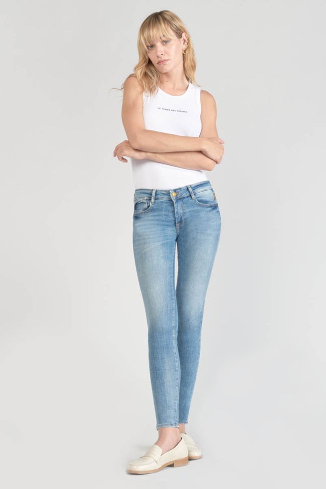 Jeans pulp slim Fawn 7/8ème bleu N°4