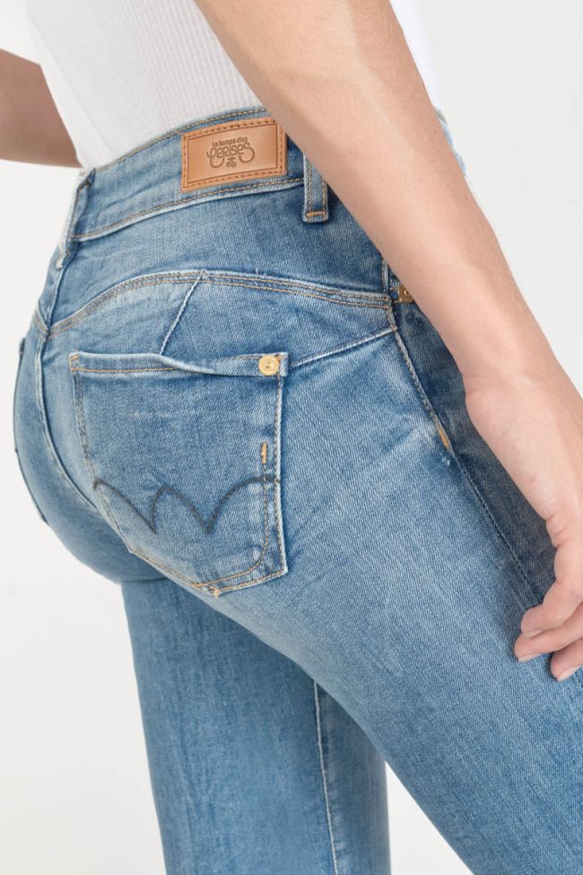 Jeans pulp slim Fawn 7/8ème bleu N°4