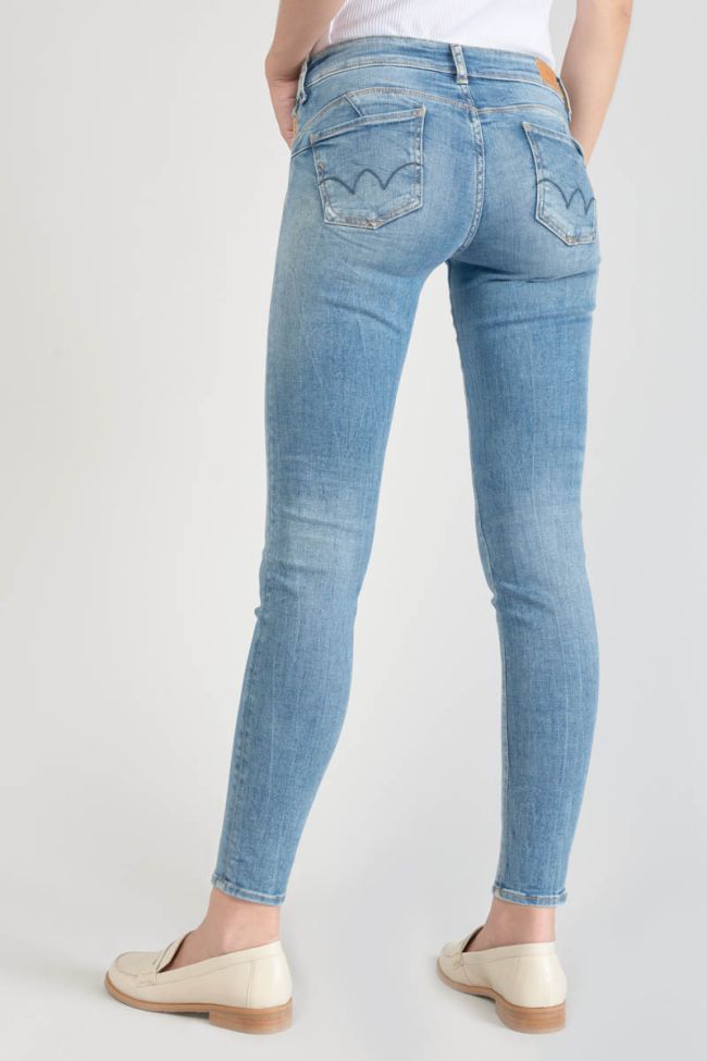 Jeans pulp slim Fawn 7/8ème bleu N°4