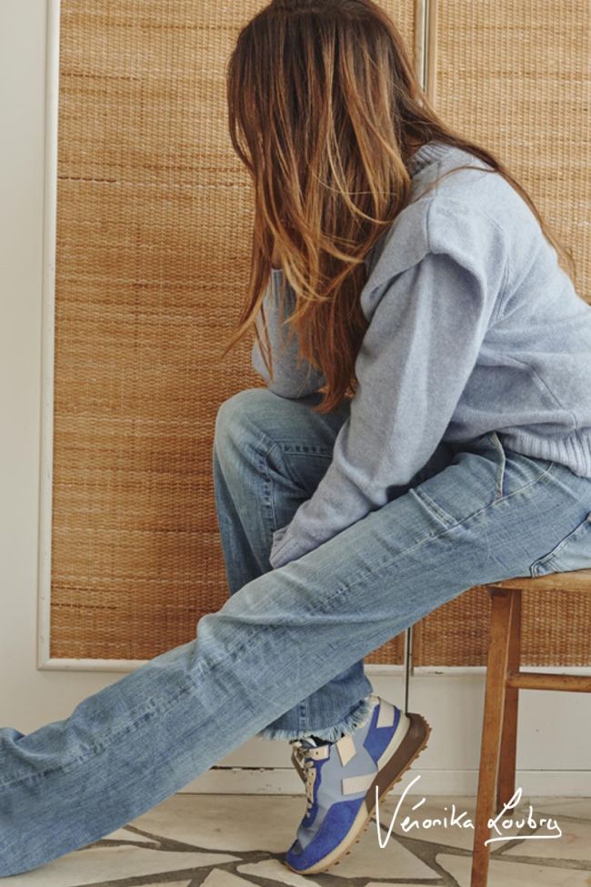 Marcel flare by Véronika Loubry jeans bleu N°4
