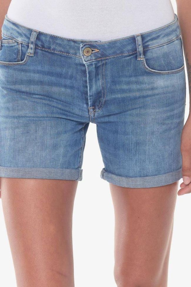 Short Janka en jeans bleu 