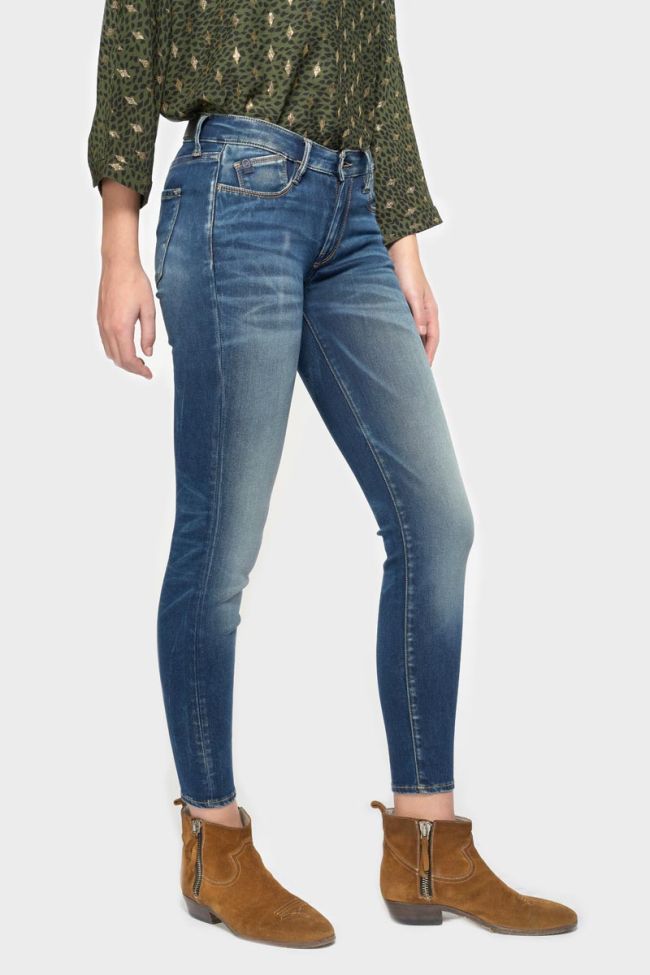 Jeans ultra power skinny Modi 7/8ème vintage bleu N°2