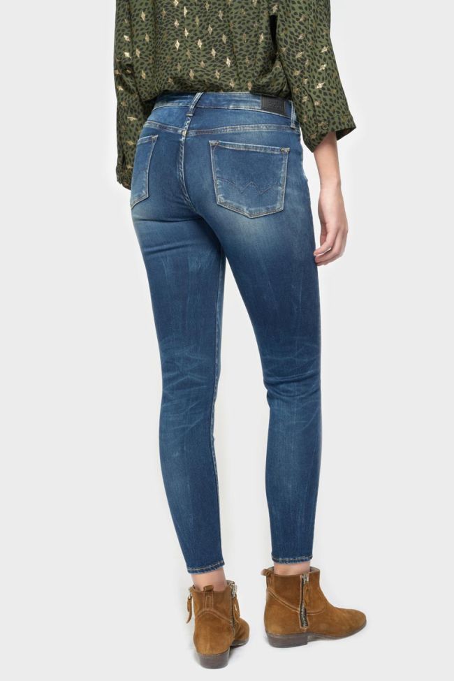 Jeans ultra power skinny Modi 7/8ème vintage bleu N°2